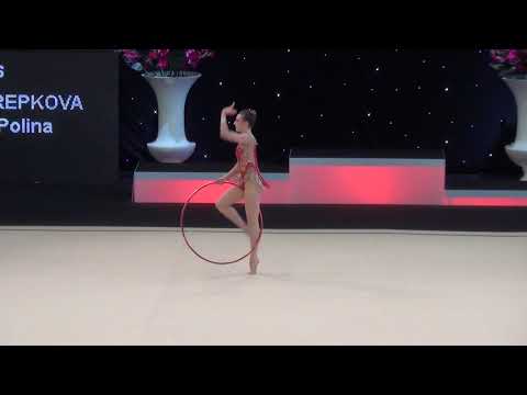 Polina Strepkova RUS AA hoop Miss Valentine 2019