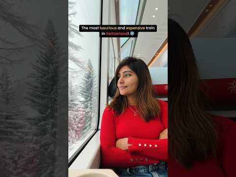 Most Expensive & Scenic Train in Switzerland! ❄️