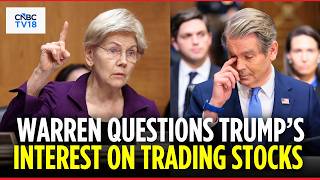 Warren To Bessent: Do You Agree That It's a Conflict of Interest for Trump To Trade Stocks? | N18G