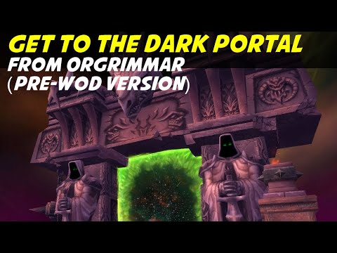 How to get to the Dark Portal from Orgrimmar