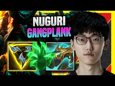 NUGURI IS SO GOOD WITH GANGPLANK! - FPX Nuguri Plays Gangplank Top vs Singed! | Season 11