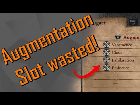 Don't waste your augmentation slots!