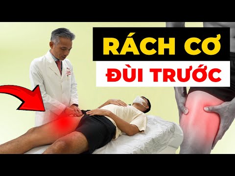Rách Cơ Đùi Trước: Đau Đến Mất Ngủ, Không Dám Bước Đi? Giải Pháp Đây!