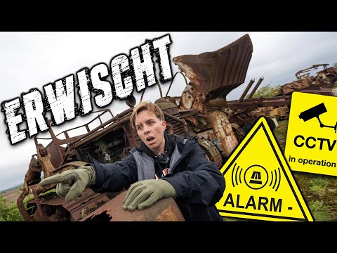 AUCH DAS NOCH! WIR TAPPEN IN DIE FALLE! LOST PLACE DER BAUFAHRZEUGE