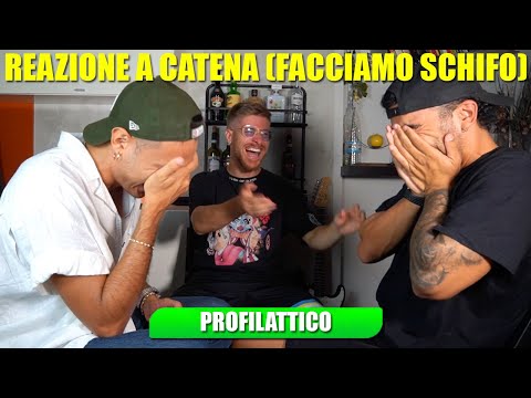 REAZIONE A CATENA (ABBIAMO FATTO ANCORA PIÙ SCHIFO) con Awed & Dadda - IL VIDEO È DEGENERATO MALE!