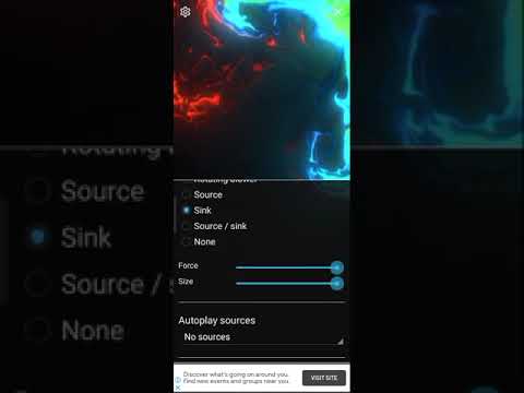 magic fluid live wallpaper