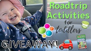 TODDLER TRAVEL TOYS | How to Entertain Your Toddler While Travelling (Giveaway CLOSED)