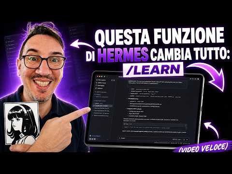 Questa Funzione di Hermes Cambia Tutto: /Learn (Video Veloce)