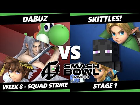Smash Bowl MMXI Squad Strike SSBU - Skittles Vs. Liquid | Dabuz - Smash Ultimate Stage 1