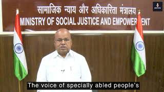 Union Minister Dr. T. C. Gehlot ji's Message on VOSAP Event 2020