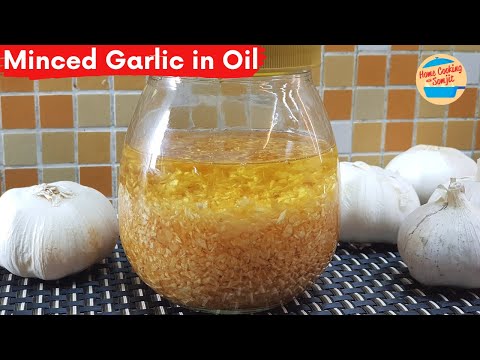 Fried Garlic in Oil Recipe | Minced Garlic Recipe