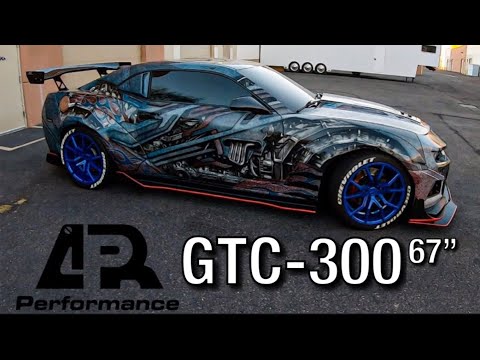 INSTALLED APR GTC-300 WING ON MY CAMARO | UNBOX/POV