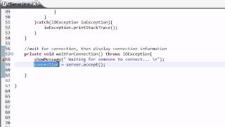 Intermediate Java Tutorial - 41 - Waiting for a Connection