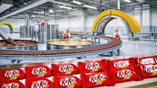 How Kit Kat's Are Made in Factory