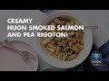 Creamy Huon Smoked Salmon and Pea Rigatoni