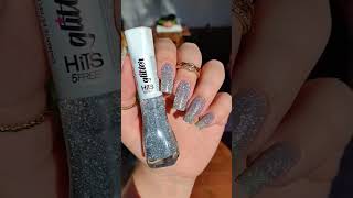 GLITTER REFLETIVO DA HITS ESMALTE COLEÇÃO DIAMANTE LANÇAMENTO 💎✨