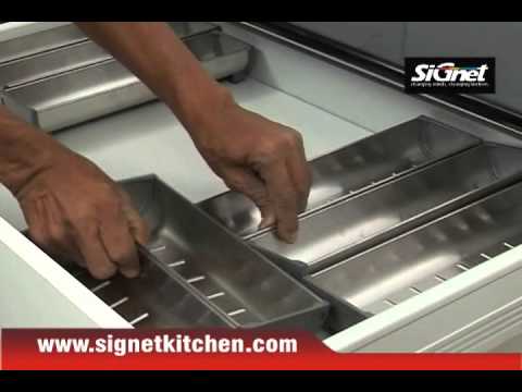 Tandem box cutlery drawer installation