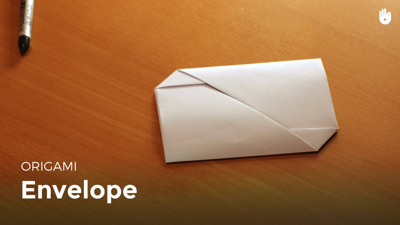 Origami envelope - Learn How to Make Origami | Sikana