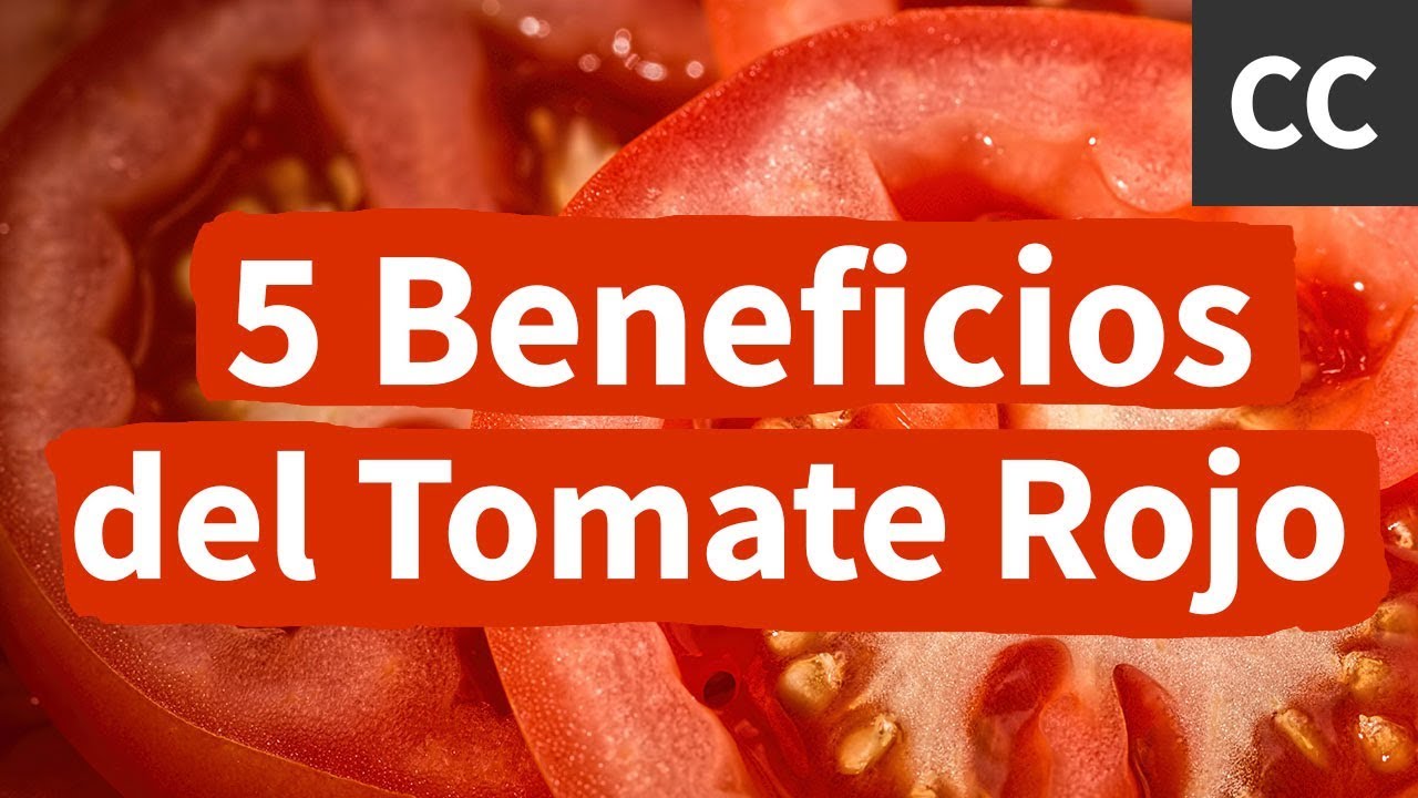 5 Beneficios del Tomate Rojo | Ciencia de la Comida