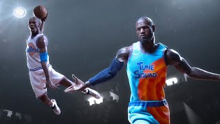 Jordan &amp; Lebron Team Up - Space Jam Toy Photography