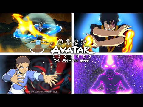 Avatar Legends: The Fighting Game - All Supers & Ultimate Attacks