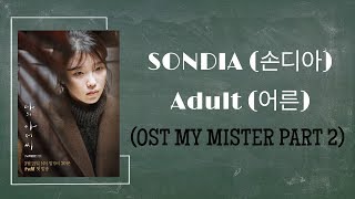 Sondia (손디아) - Adult (어른) Lyrics [HAN,ROM,ENG] OST My Mister 나의 아저씨 OST Part 2