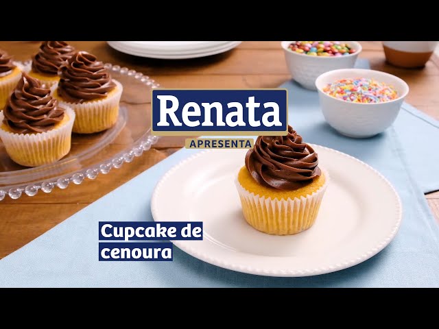 Cupcake de cenoura