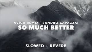 Sandro Cavazza - So Much Better (Avicii Remix) Slowed + Reverb