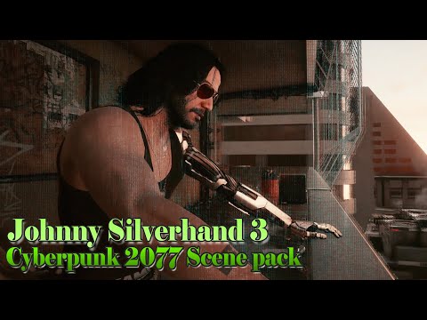 Johnny Silverhand Scene Pack - Part 3 [No HUD, 1080p] Cyberpunk 2077