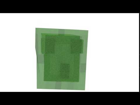 Slime test(minecraft animation)