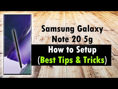 Samsung Galaxy Note 20 How to Setup (Best Tips and Tricks) |  h2techvideos