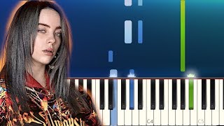 Billie Eilish - all the good girls go to hell (Piano Tutorial)