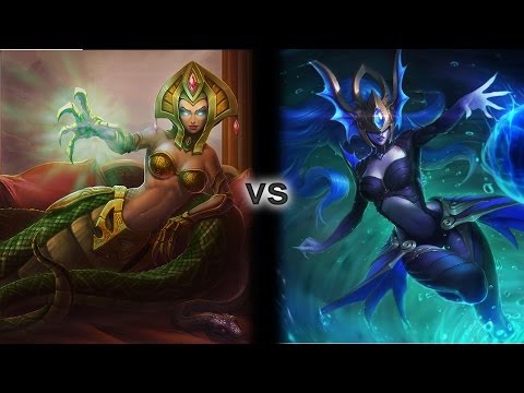 Cassiopeia vs Syndra Mid - League of Legends Gameplay