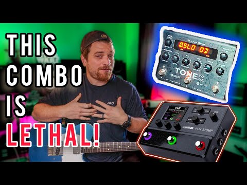 Controlling ToneX with HX Stomp PERFECT Travel Rig via MIDI - Line 6 IK Multimedia