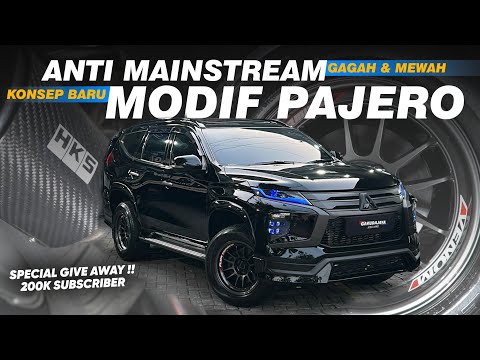 MODIFY PAJERO BLACK SATIN MORE SHARP & COMFORTABLE !!! FULL VIDEO #giveaway