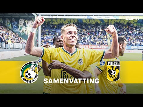 💫 FRAAIE KOPBAL PAUL GLADON en BIJNA WERELDGOAL WITTEK! 🚀 | Samenvatting Fortuna Sittard - Vitesse