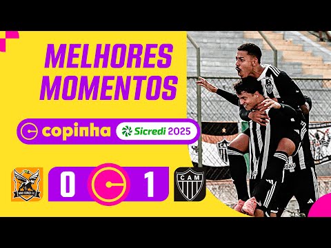 Gols e lances de Nova Iguaçú x Atlético Mineiro