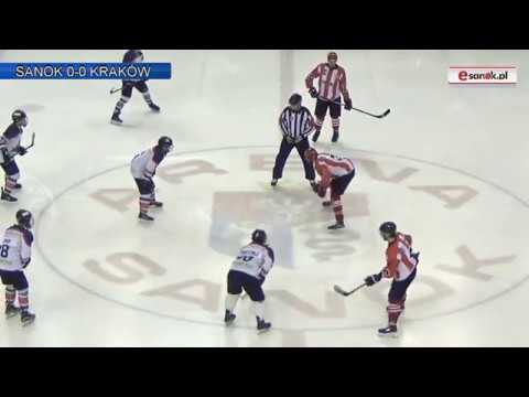 UKS Niedźwiadki MOSiR Sanok – MKS Cracovia Kraków 5:4 (2:1, 1:1, 2:2)
