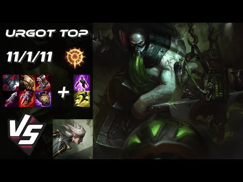 TOP Urgot vs Camille - NA Challenger Patch 25.24