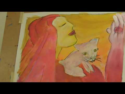 [Alina Witwitzka] EGET NAMN – SYMBOLIK I BILD, Intuitiv Målning, Alina Witwitzka