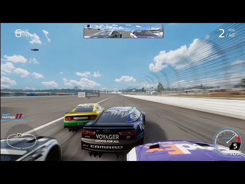 Denny Hamlin Shenanigans | NASCAR Heat 5 (2022) cars