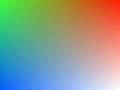 Verde rosso e blu 