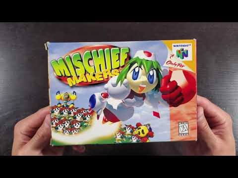 Mischief Makers (N64) UNBOXING AND FIRST IMPRESSIONS [4K]