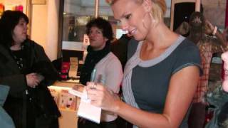 Sanna Nielsen (Sweden) talking to Eurovision.tv