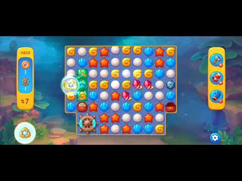 Fishdom Easy Level 11953 (with ingame lightning booster) @choraelmin