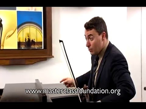 Vengerov: Bach (Sonata No.1) -- How To Achieve A Good Vibrato
