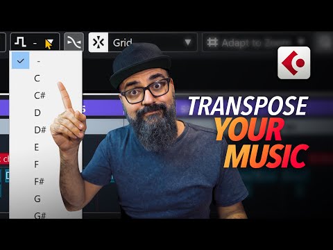TRANSPOSE your MUSIC with the PROJECT ROOT KEY | CUBASE TIPS