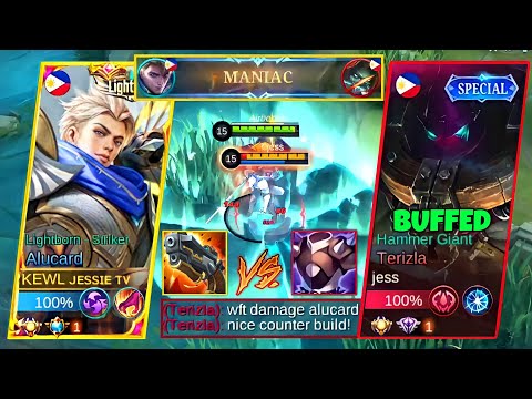 ALUCARD vs BUFFED TERIZLA!! | THIS HOW TO ONESHOT THE STRONG FIGHTER!🔥