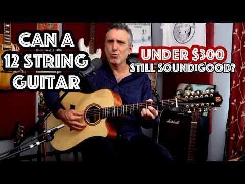 Vangoa 12 string guitar unboxing and review