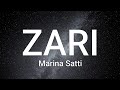 Marina Satti - ZARI (Lyrics) Eurovision 2024 Greece